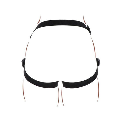 Get Real Strap-On Pleasure Harness Black | Niks.fi verkkokauppa