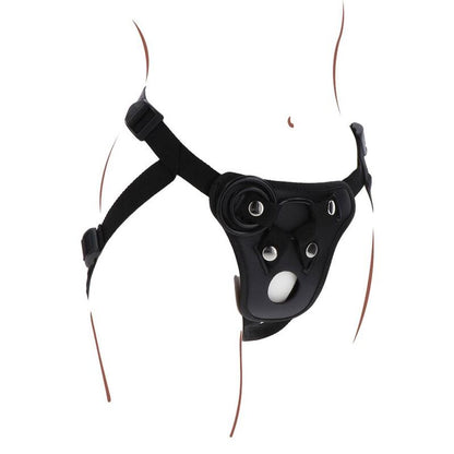 Get Real Strap-On Pleasure Harness Black | Niks.fi verkkokauppa