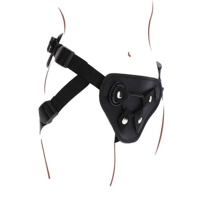 Get Real Strap-On Deluxe Harness Black | Niks.fi verkkokauppa