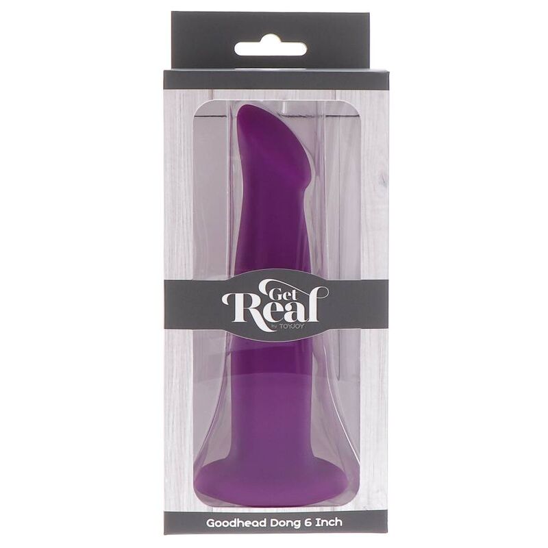 Get Real Goodhead Dong 12 Cm Purple | Niks.fi verkkokauppa