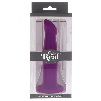 Get Real Goodhead Dong 12 Cm Purple | Niks.fi verkkokauppa