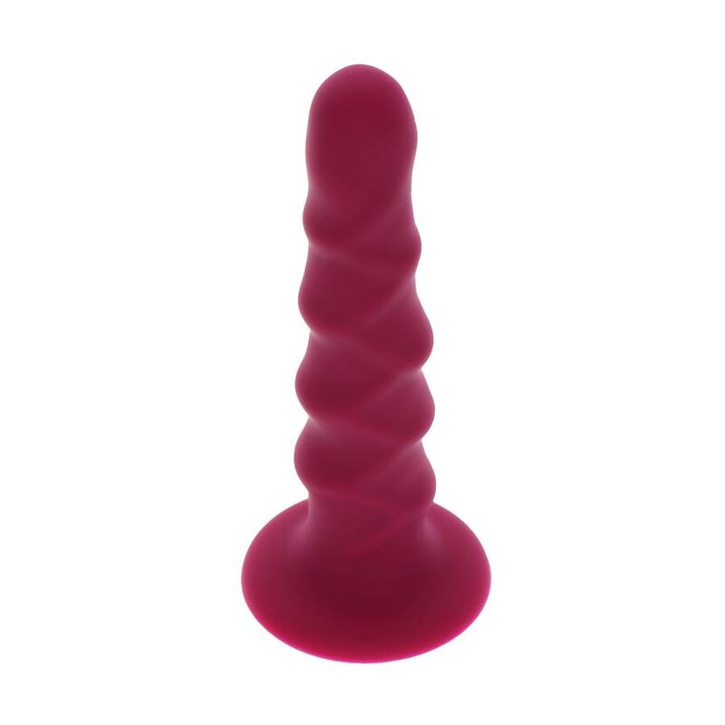 Get Real Ribbed Dong 12 Cm Red | Niks.fi verkkokauppa