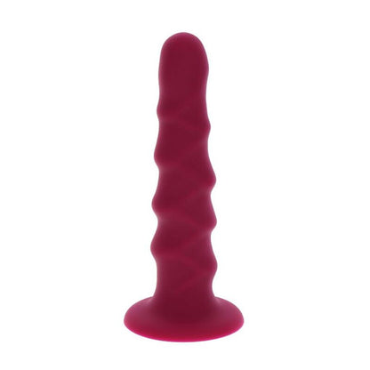 Get Real Ribbed Dong 12 Cm Red | Niks.fi verkkokauppa