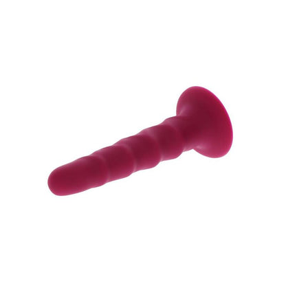 Get Real Ribbed Dong 12 Cm Red | Niks.fi verkkokauppa