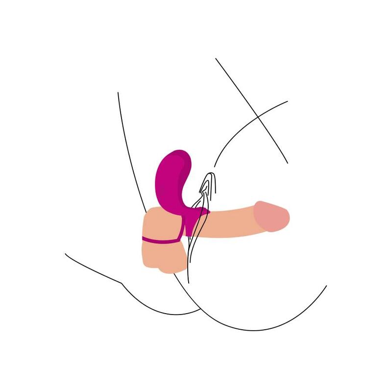 Xocoon Couples Stimulator Ring Fuchsia | Niks.fi verkkokauppa