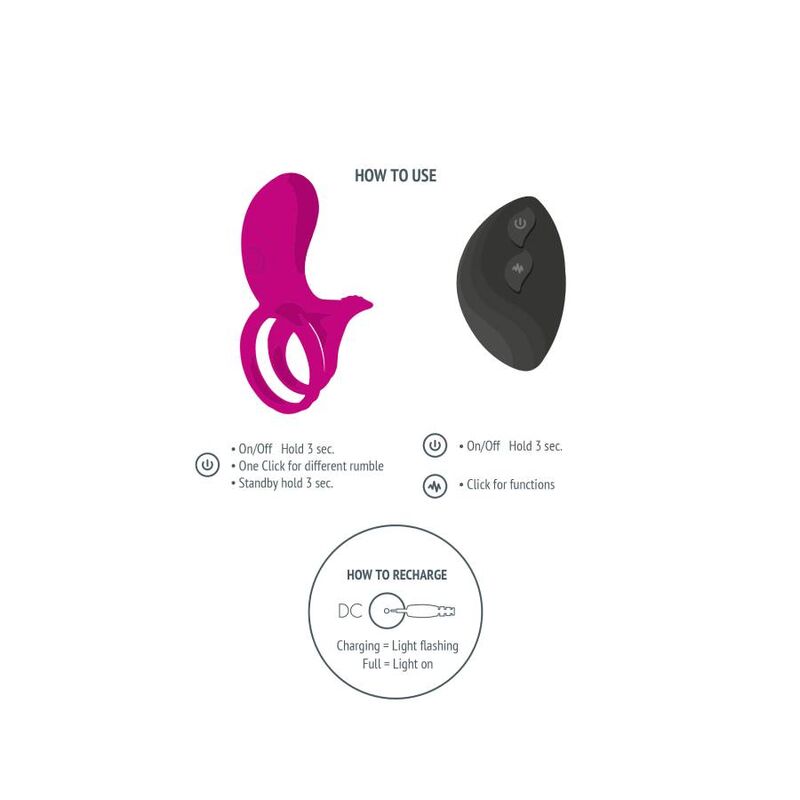 Xocoon Couples Stimulator Ring Fuchsia | Niks.fi verkkokauppa
