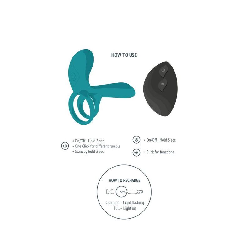 Xocoon Couples Vibrator Ring Green | Niks.fi verkkokauppa