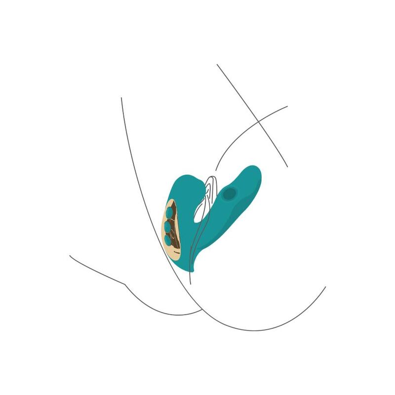 Xocoon Eternal Love Vibe Stimulator Green | Niks.fi verkkokauppa