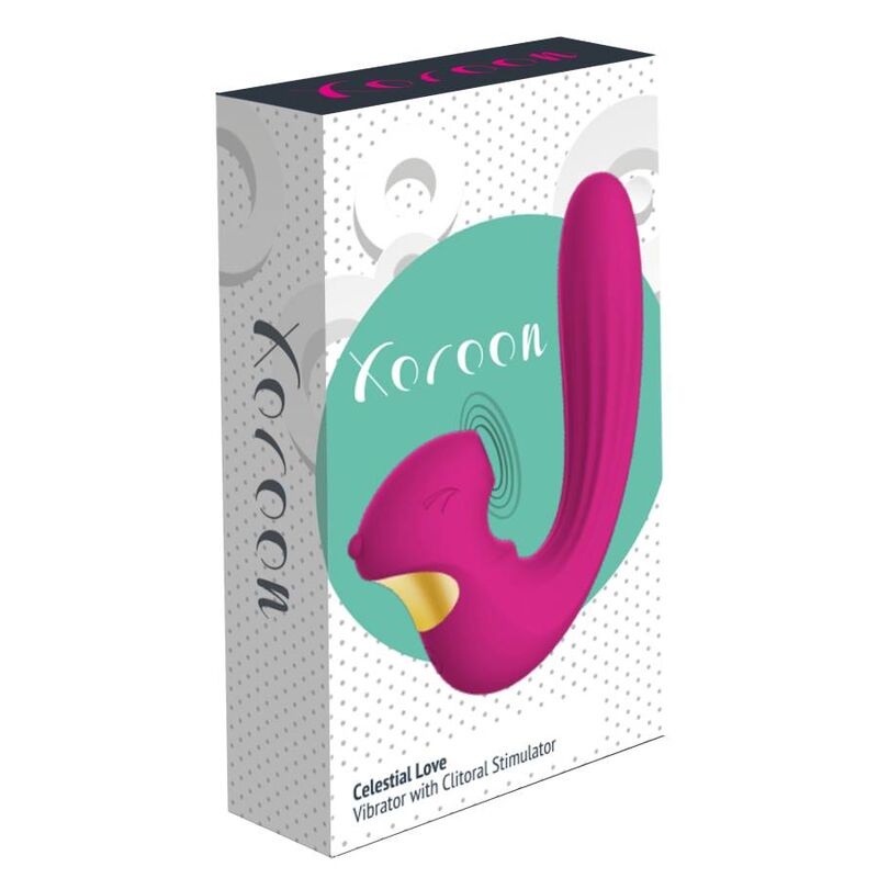 Xocoon Celestial Love Vibe Stimulator Fuchsia | Niks.fi verkkokauppa