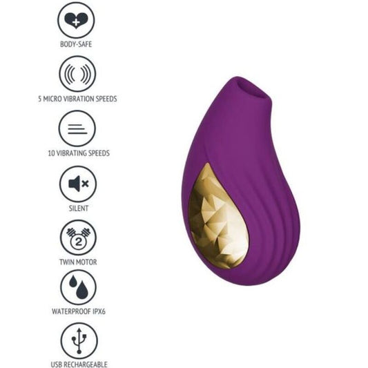 Xocoon Divine Love Stimulator Purple | Niks.fi verkkokauppa