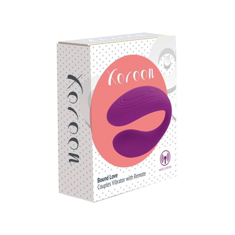 Xocoon Bound Love Couples Vibrator Purple | Niks.fi verkkokauppa
