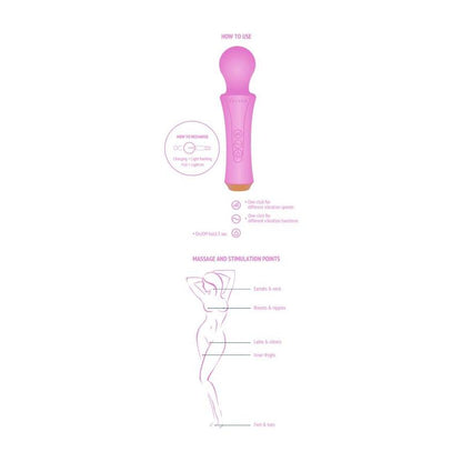 Xocoon The Personal Wand Fuchsia | Niks.fi verkkokauppa