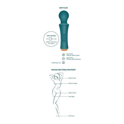 Xocoon The Personal Wand Green | Niks.fi verkkokauppa