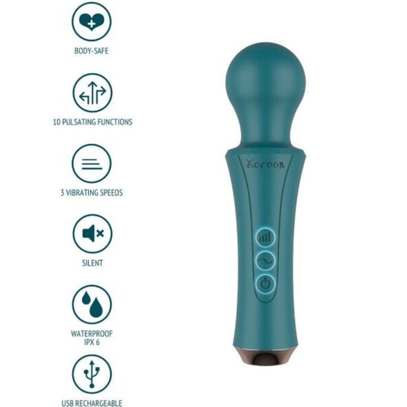 Xocoon The Personal Wand Green | Niks.fi verkkokauppa