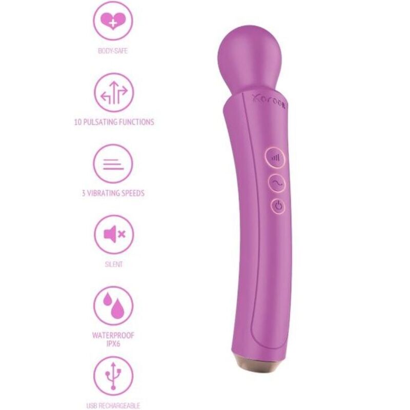 Xocoon The Curved Wand Fuchsia | Niks.fi verkkokauppa
