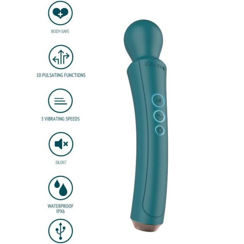 Xocoon The Curved Wand Green | Niks.fi verkkokauppa