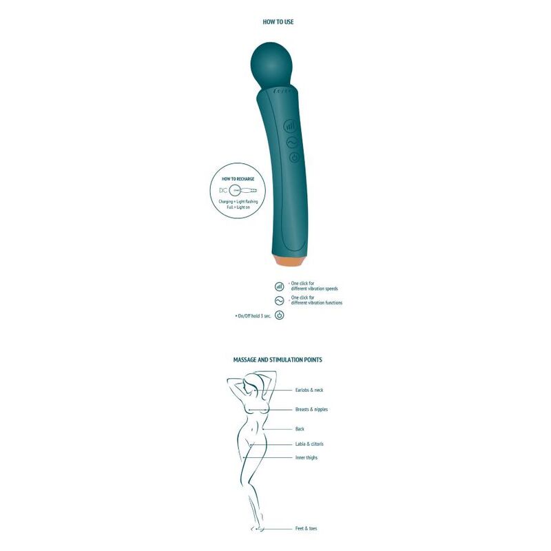 Xocoon The Curved Wand Green | Niks.fi verkkokauppa