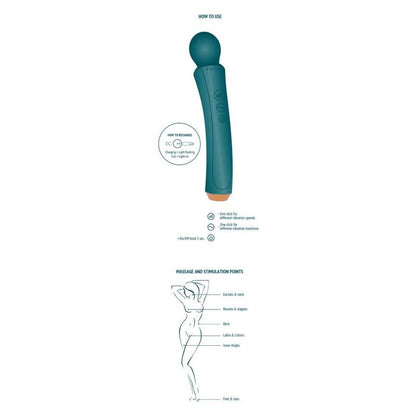 Xocoon The Curved Wand Green | Niks.fi verkkokauppa