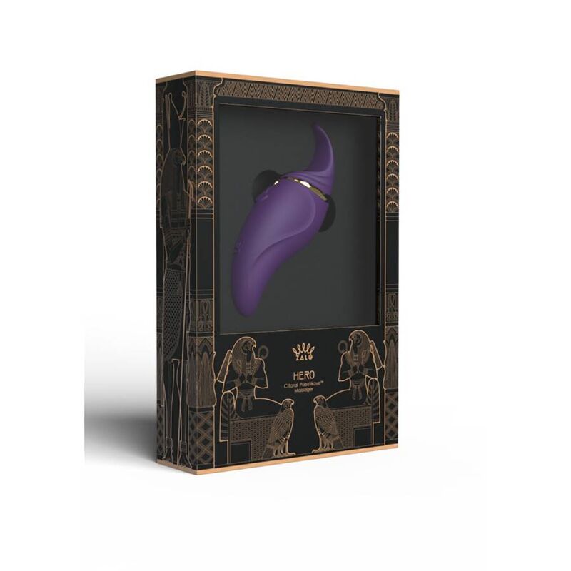 Zalo Hero Pulse Wave Massager Purple | Niks.fi verkkokauppa