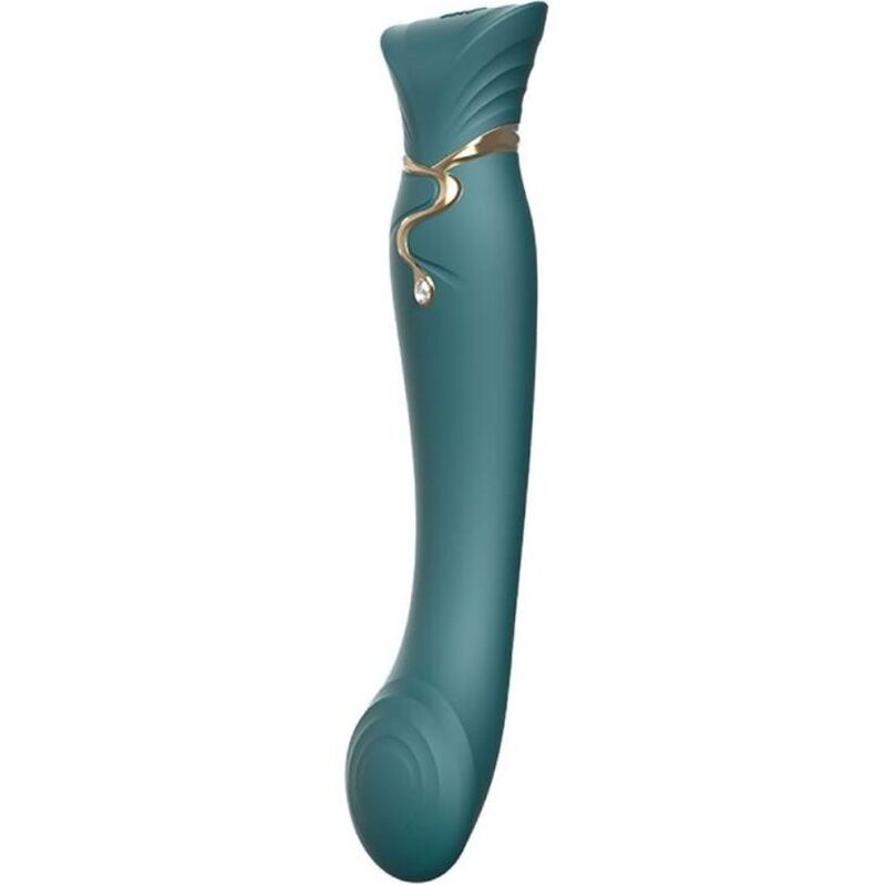 Zalo Queen G-Spot Puls Wave Vibe Green | Niks.fi verkkokauppa