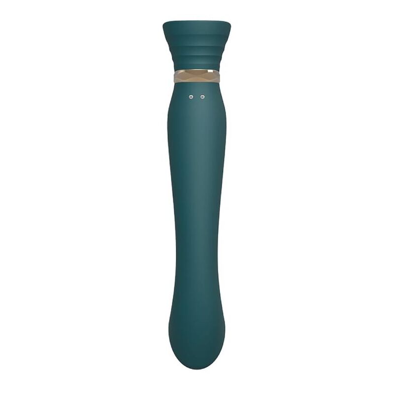 Zalo Queen G-Spot Puls Wave Vibe Green | Niks.fi verkkokauppa