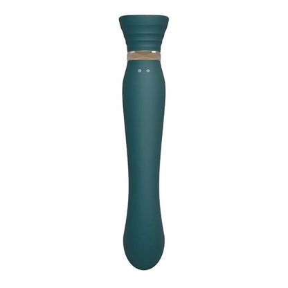 Zalo Queen G-Spot Puls Wave Vibe Green | Niks.fi verkkokauppa