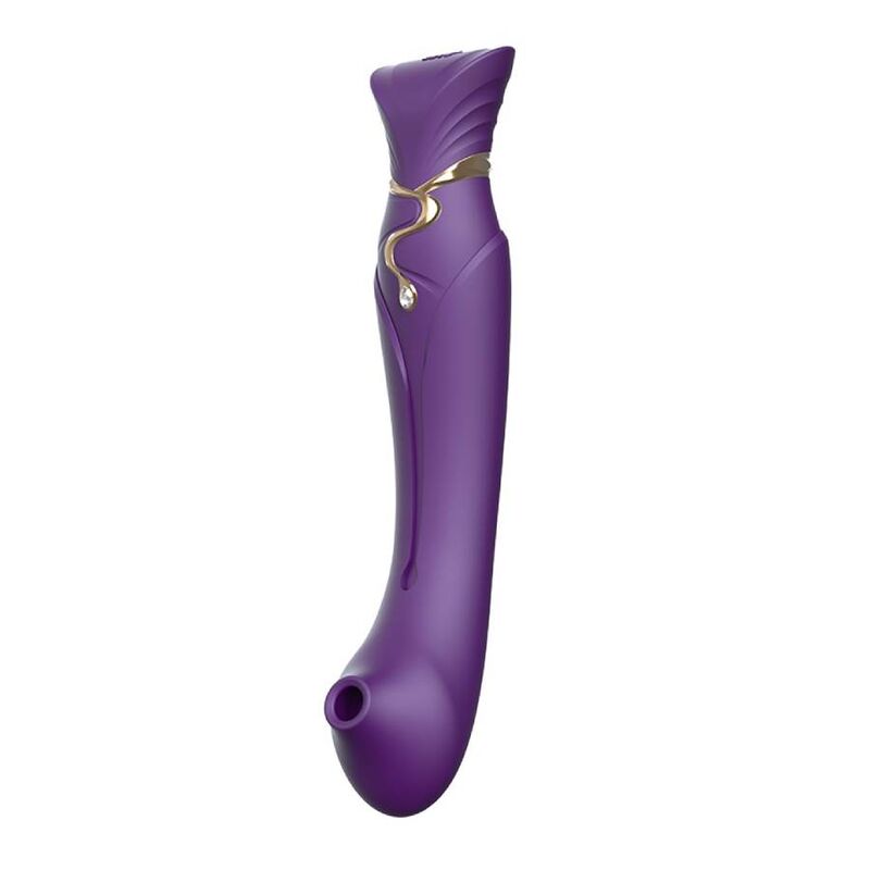 Zalo Queen Set Pulse Wave Clit Stim Purple | Niks.fi verkkokauppa