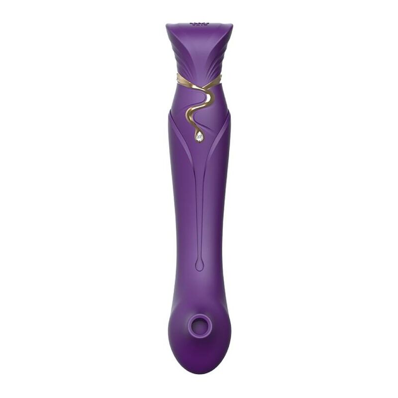 Zalo Queen Set Pulse Wave Clit Stim Purple | Niks.fi verkkokauppa