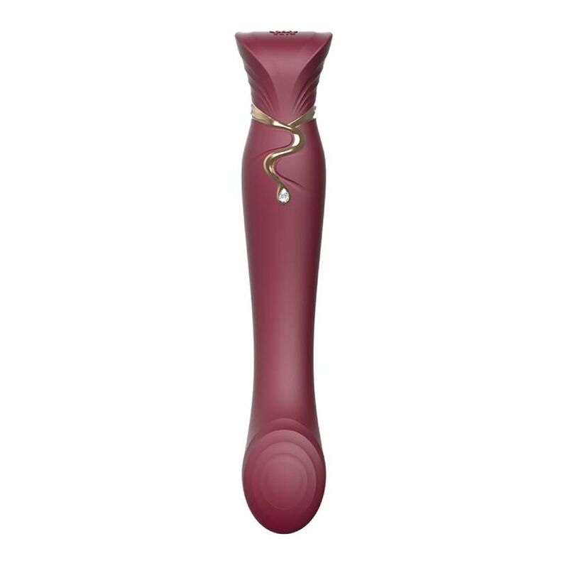 Zalo Queen Set Pulse Wave Clit Stim Red | Niks.fi verkkokauppa