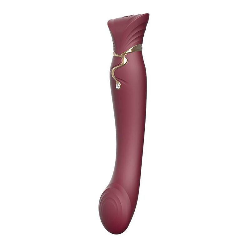 Zalo Queen Set Pulse Wave Clit Stim Red | Niks.fi verkkokauppa