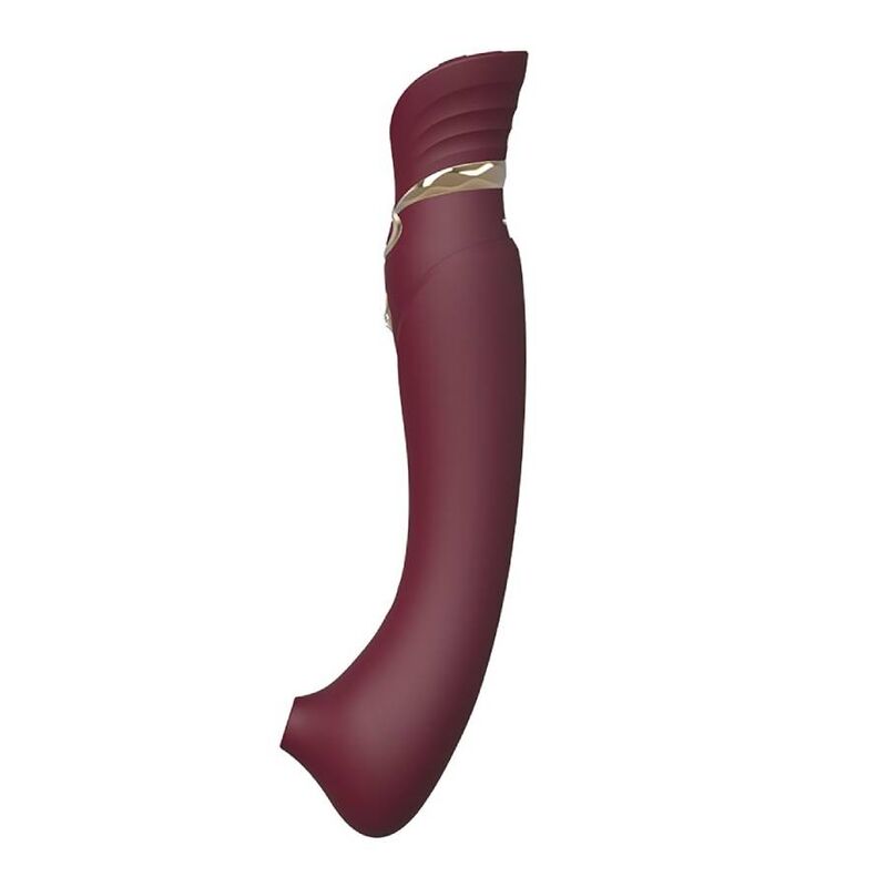 Zalo Queen Set Pulse Wave Clit Stim Red | Niks.fi verkkokauppa