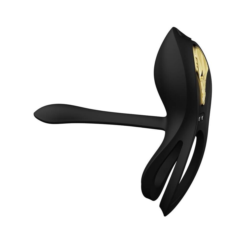 Zalo Bayek Vibrating Couples Ring Black | Niks.fi verkkokauppa
