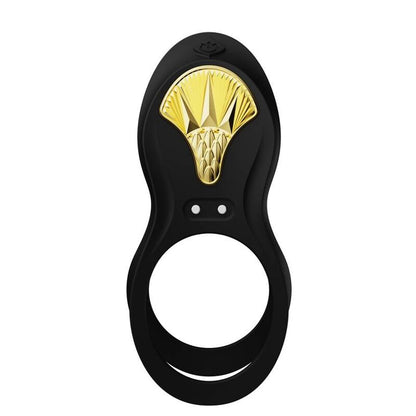 Zalo Bayek Vibrating Couples Ring Black | Niks.fi verkkokauppa