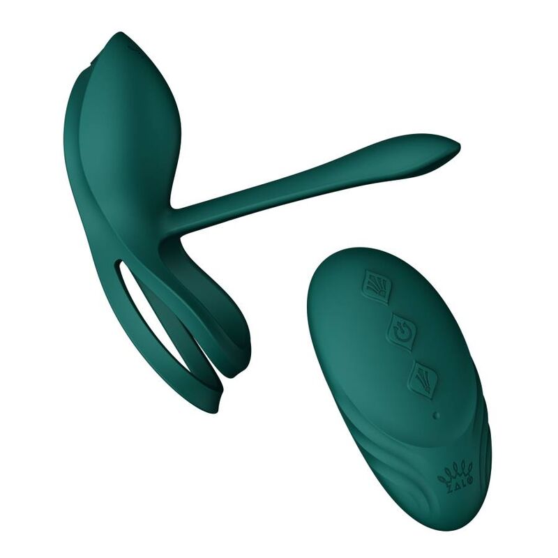 Zalo Bayek Vibrating Couples Ring Green | Niks.fi verkkokauppa