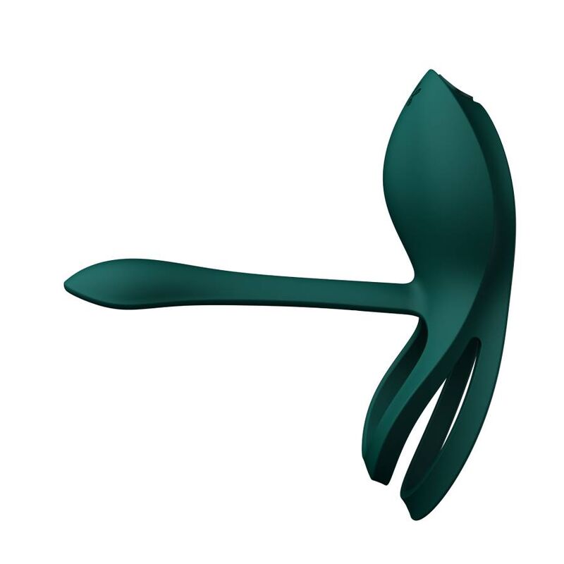 Zalo Bayek Vibrating Couples Ring Green | Niks.fi verkkokauppa