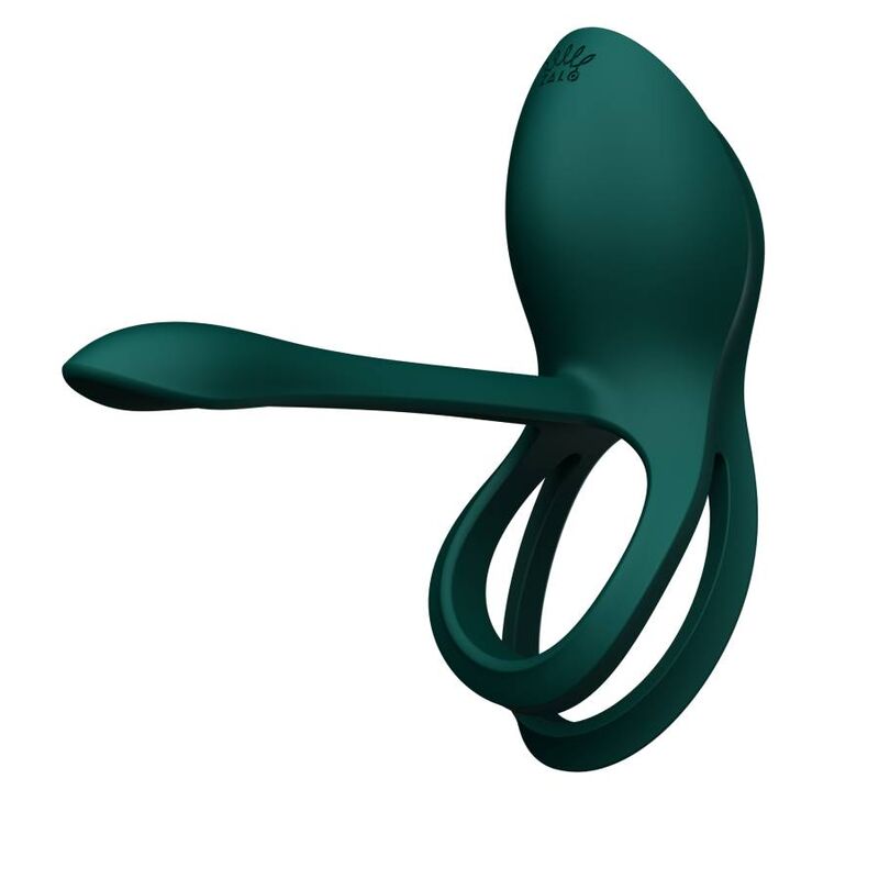 Zalo Bayek Vibrating Couples Ring Green | Niks.fi verkkokauppa