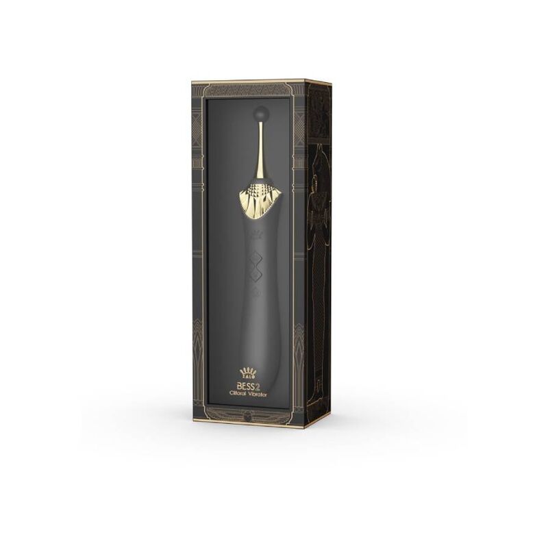 Zalo Bess 2 Clitoral Massager Black | Niks.fi verkkokauppa