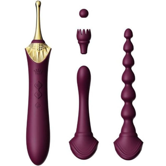 Zalo Bess 2 Clitoral Massager Purple | Niks.fi verkkokauppa