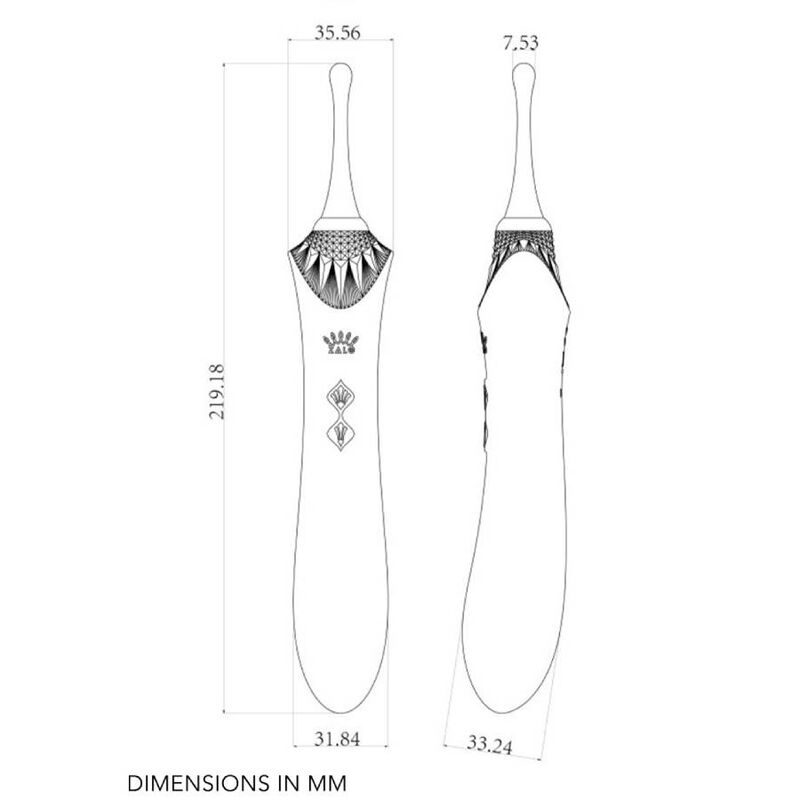 Zalo Bess 2 Clitoral Massager Purple | Niks.fi verkkokauppa