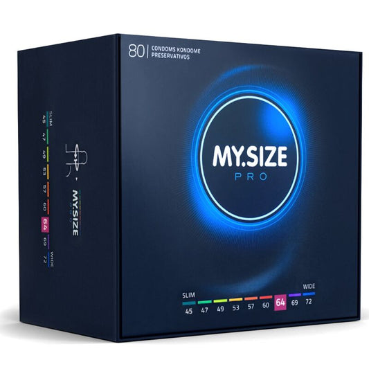 My Size Pro Condoms 64 Mm 80 Units | Niks.fi verkkokauppa