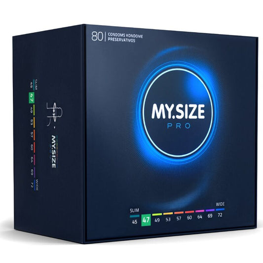 My Size Pro Condoms 47 Mm 80 Units | Niks.fi verkkokauppa