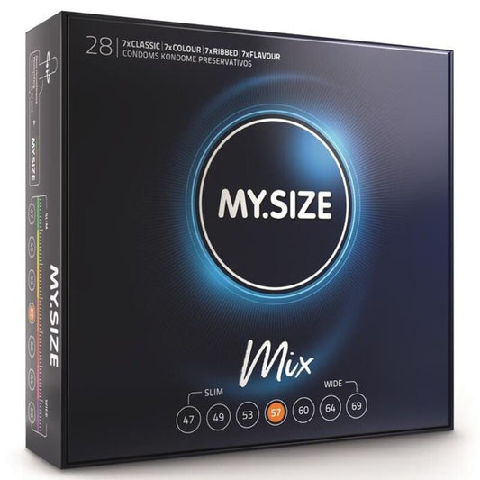 My Size Mix Condoms 57 Mm 28 Units | Niks.fi verkkokauppa