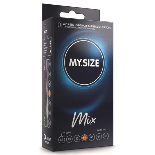 My Size Mix Condoms 57 Mm 10 Units | Niks.fi verkkokauppa