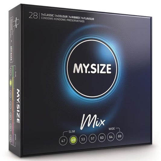 My Size Mix Condoms 49 Mm 28 Units | Niks.fi verkkokauppa