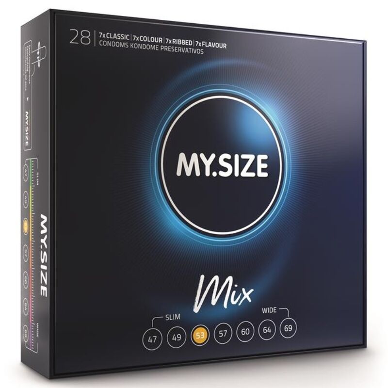 My Size Mix Condoms 53 Mm 28 Units | Niks.fi verkkokauppa