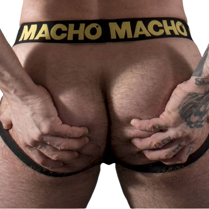 Macho Mx25Ac Jock Yellow Leather Xl | Niks.fi verkkokauppa