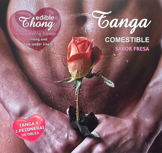 Hotflowers Men''S Thong+ 2 Strawberry Wafer Nipple /Es/Pt/En/Fr/It/ | Niks.fi verkkokauppa