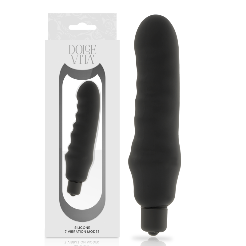 Dolce Vita Genius Black Silicone | Niks.fi verkkokauppa