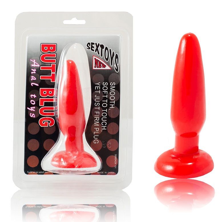 Baile Small Red Anal Plug 15 Cm | Niks.fi verkkokauppa