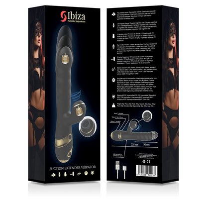 Ibiza Up & Down + Vibrator + Clitoris Sucker | Niks.fi verkkokauppa